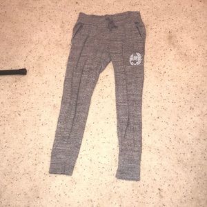 Pink grey joggers
